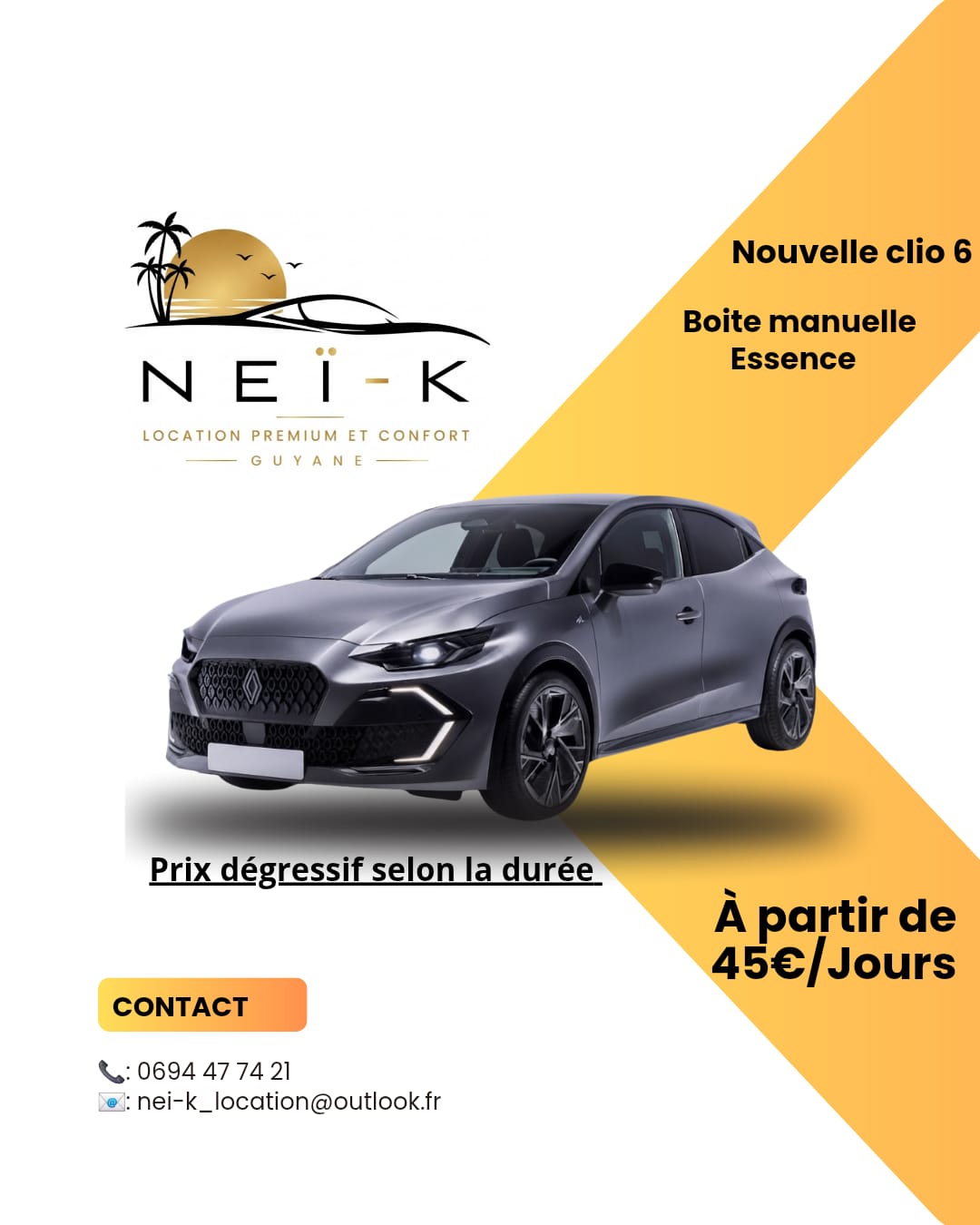 Renault Clio gris anthracite